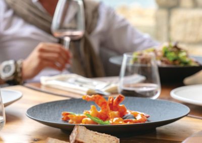 Villa Chinka - food